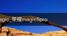 荣耀Magic_荣耀magic5pro