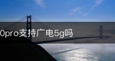 荣耀v30pro支持广电5g吗