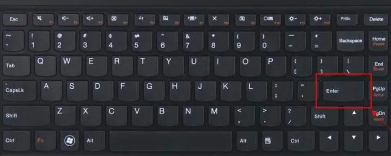 enter在键盘哪个位置