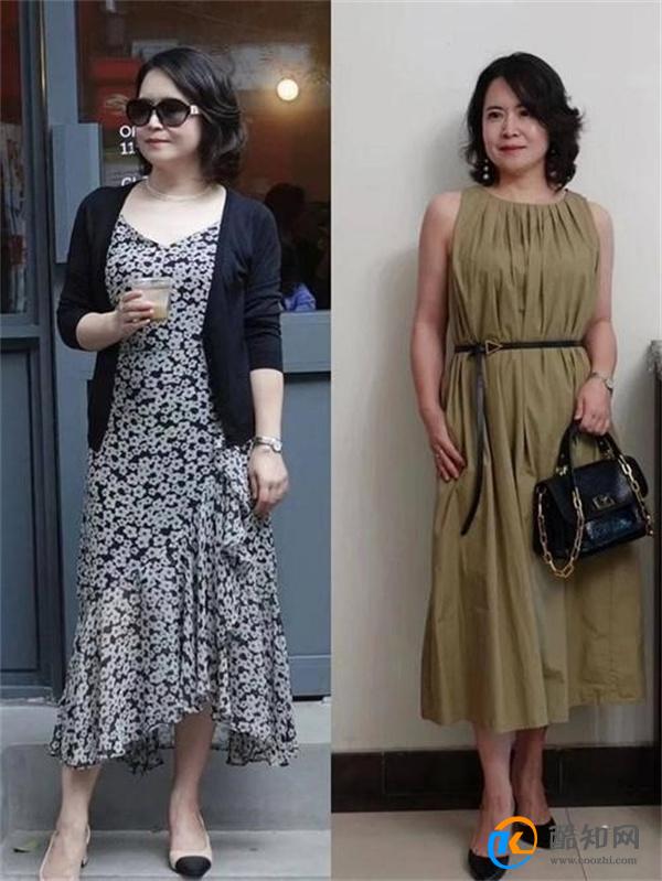 夏天个不高的中年女人尽量少穿这4种裙子会显矮又显胖