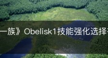 《墨水一族》Obelisk1技能强化选择有什么区别