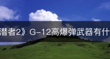 《地狱潜者2》G-12高爆弹武器有什么特点