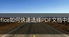 wps office如何快速选择PDF文档中的纵向页面？