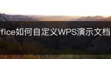 wps office如何自定义WPS演示文档中的幻灯片大小？