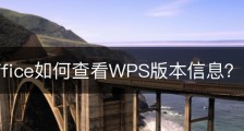 wps office如何查看WPS版本信息？
