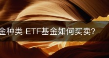 ETF基金种类 ETF基金如何买卖？