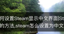 电脑如何设置Steam显示中文界面|Steam改成中文显示的方法,steam怎么设置为中文