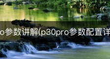 p30 pro参数讲解(p30pro参数配置详情？)