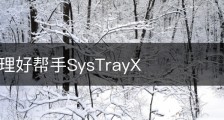 托盘管理好帮手SysTrayX