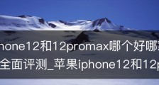 苹果iPhone12和12promax哪个好哪款值得买_参数对比全面评测_苹果iphone12和12promax区别