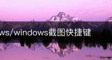 Windows/windows截图快捷键