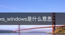 windows_windows是什么意思